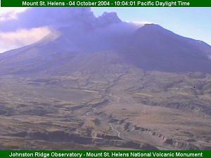 Webcambild Mt. St. Helens 04.10.04