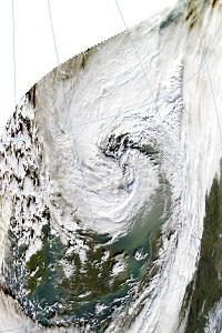 Satellitenbild Erwin